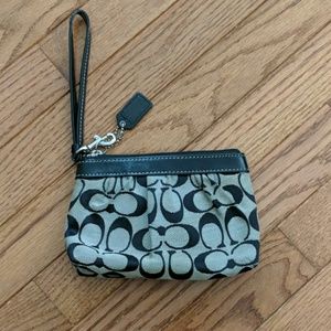 Women's Grey Coach Purse